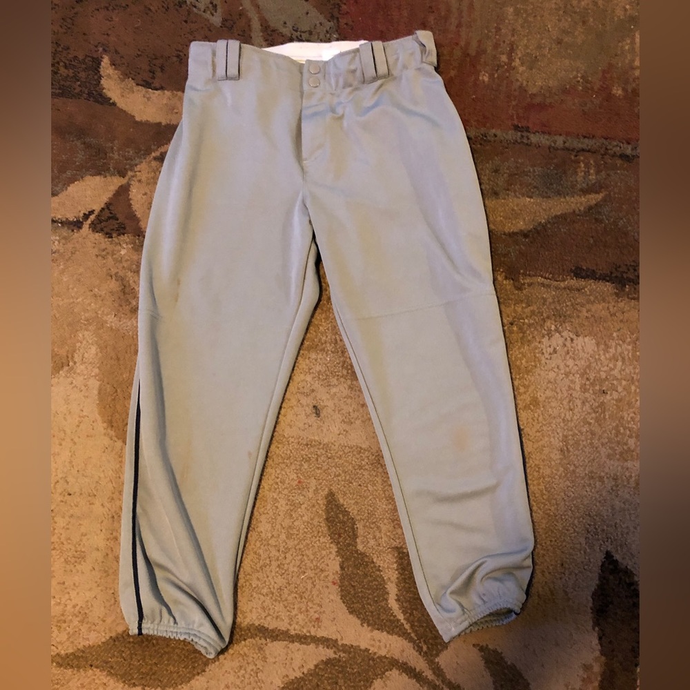 Gray softball pants